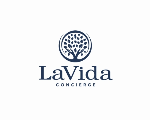 Lavida Concierge Logo stacked