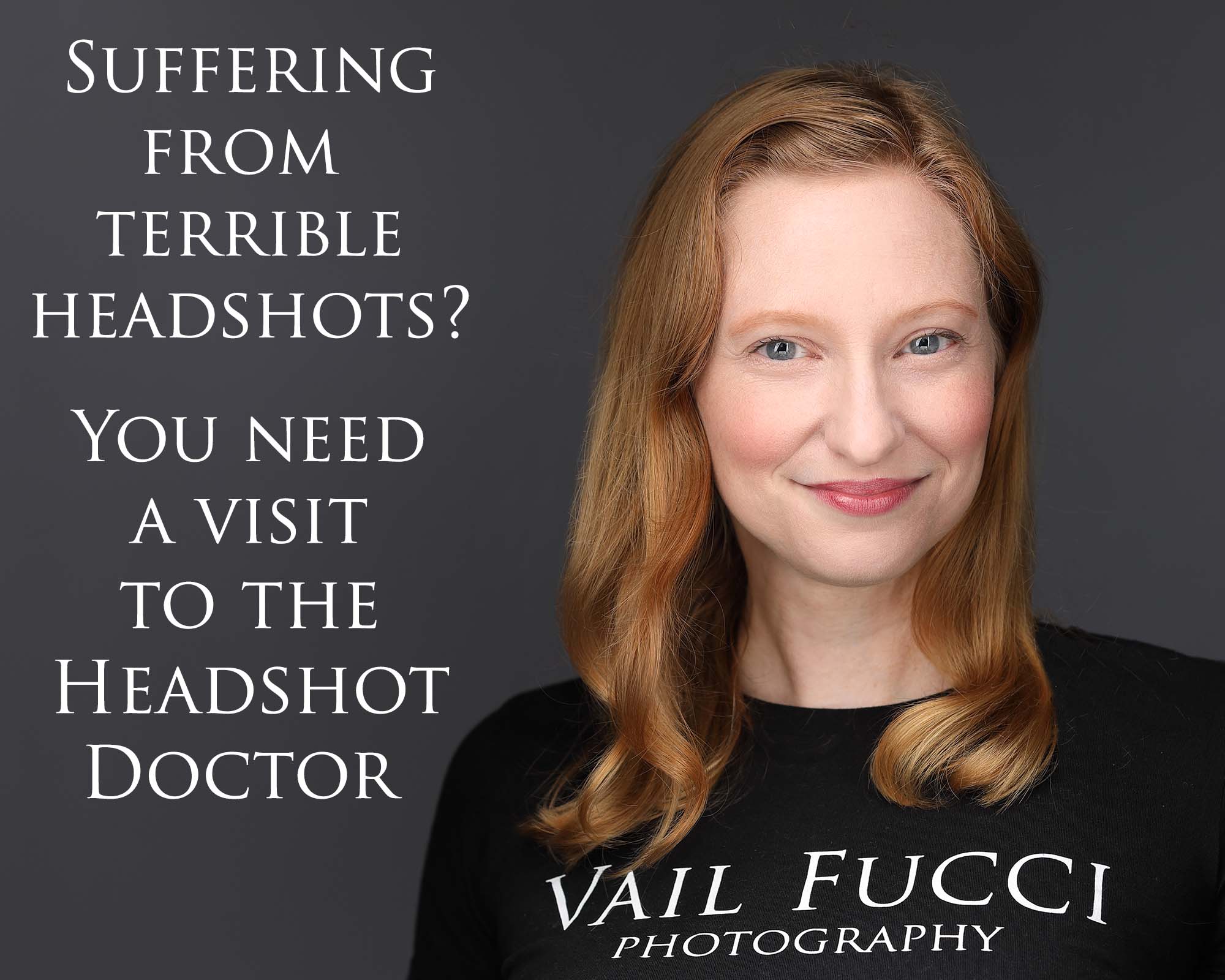 Vail fucci the headshot doctor headshot photographer